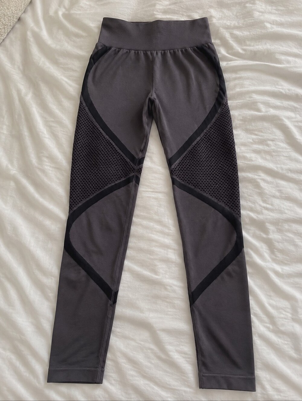 Women’s Black Mesh Workout Leggings